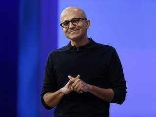 Microsoft CEO Satya Nadella looks forward to work with Trump Microsoft CEO Satya Nadella looks forward to work with Trump