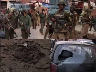 Terrorists Target Ministers Convoy At Tral Near Srinagar 2 Civilians Dead কাশ্মীরে ত্রালে বাসস্ট্যান্ডে গ্রেনেড হামলা, রক্ষা মন্ত্রীর, হত কলেজপড়ুয়া সহ ২, জখম ১২