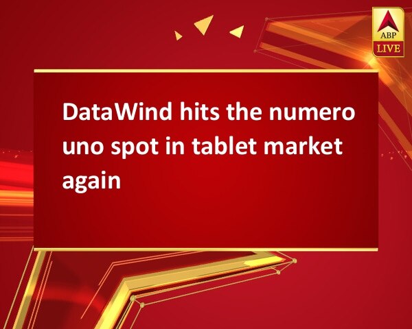 DataWind hits the numero uno spot in tablet market again