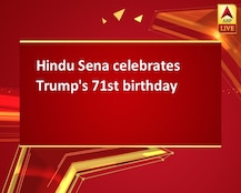 Hindu Sena celebrates Trump\'s 71st birthday