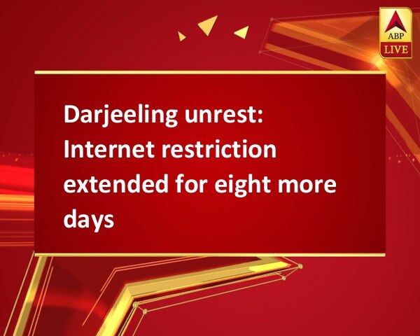 Darjeeling unrest: Internet restriction extended for eight more days Darjeeling unrest: Internet restriction extended for eight more days