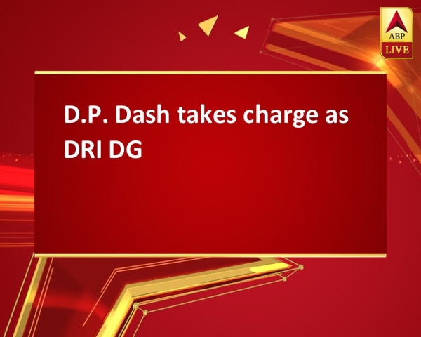 D.P. Dash takes charge as DRI DG D.P. Dash takes charge as DRI DG