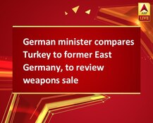 German minister compares Turkey to former East Germany, to review weapons sale