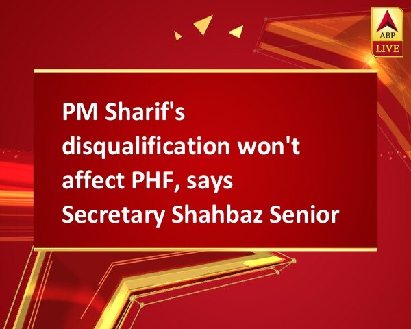 PM Sharif's disqualification won't affect PHF, says Secretary Shahbaz Senior PM Sharif's disqualification won't affect PHF, says Secretary Shahbaz Senior