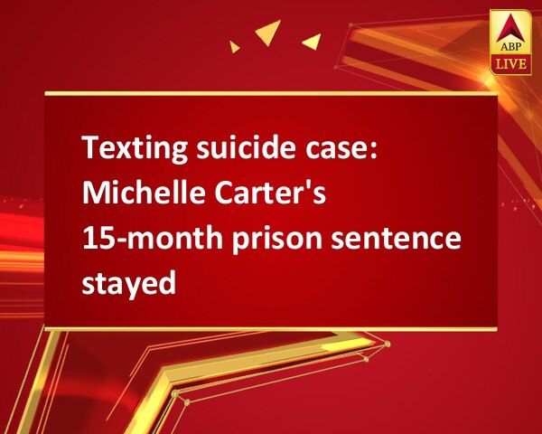 Texting suicide case: Michelle Carter's 15-month prison sentence stayed Texting suicide case: Michelle Carter's 15-month prison sentence stayed