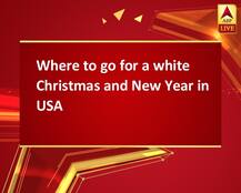 Where to go for a white Christmas and New Year in USA