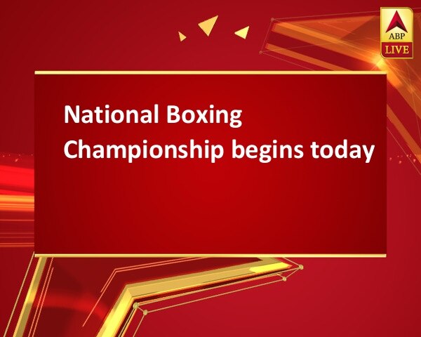 National Boxing Championship begins today National Boxing Championship begins today