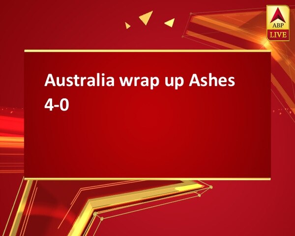 Australia wrap up Ashes 4-0  Australia wrap up Ashes 4-0