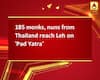185 monks, nuns from Thailand reach Leh on \'Pad Yatra\'