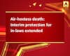 Air-hostess death: Interim protection for in-laws extended