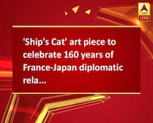 \'Ship\'s Cat\' art piece to celebrate 160 years of France-Japan diplomatic relations