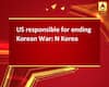 US responsible for ending Korean War: N Korea
