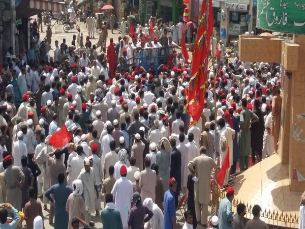 Pak: ANP workers stage protest against rigging in polls Pak: ANP workers stage protest against rigging in polls