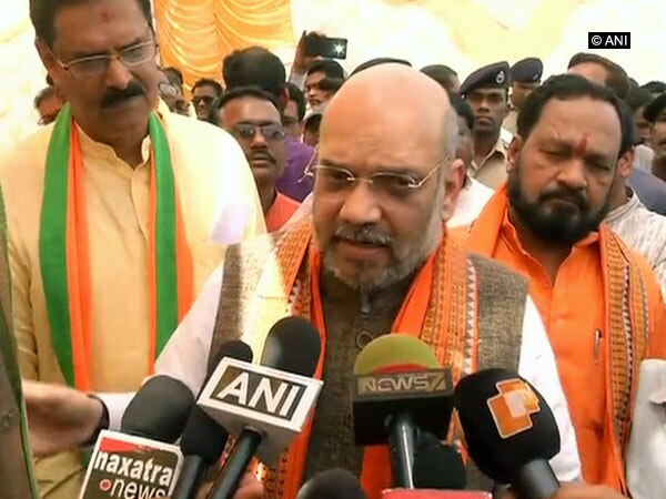 Amit Shah blames BJD for ignoring Odisha Amit Shah blames BJD for ignoring Odisha