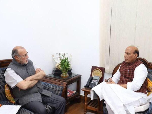 Delhi Chief Secretary assault case: LG Baijal meets Rajnath Singh Delhi Chief Secretary assault case: LG Baijal meets Rajnath Singh