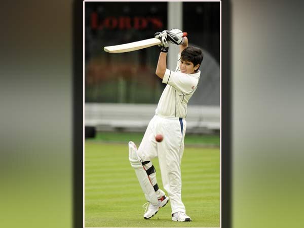 Sachin expresses happiness over son Arjun's first cricketing milestone Sachin expresses happiness over son Arjun's first cricketing milestone