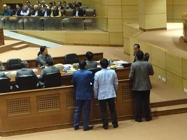 Opposition walks out from Arunachal Assembly, says government voiceless Opposition walks out from Arunachal Assembly, says government voiceless