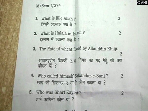 Questions on Triple Talaq, Alauddin Khilji in BHU trigger controversy Questions on Triple Talaq, Alauddin Khilji in BHU trigger controversy