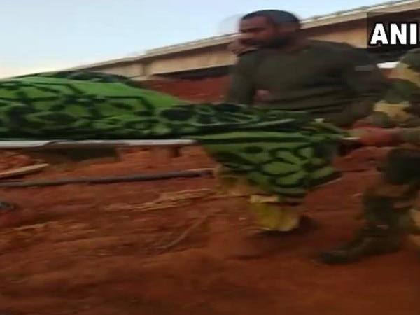 BSF troops ferry woman patient to hospital in Malkangiri BSF troops ferry woman patient to hospital in Malkangiri