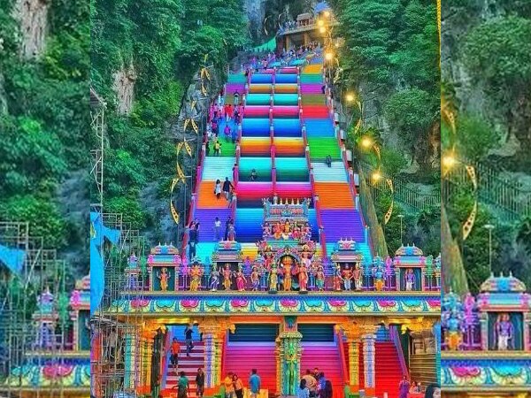 Batu Caves may land in legal soup over revamped staircase Batu Caves may land in legal soup over revamped staircase