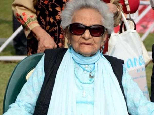 Congress' Begum Hamida Habibullah passes away at 102 Congress' Begum Hamida Habibullah passes away at 102