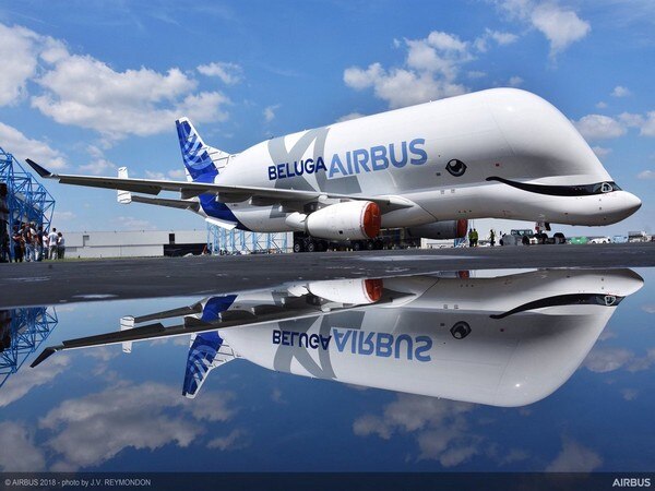 Airbus unveils its new whale-shaped plane Airbus unveils its new whale-shaped plane