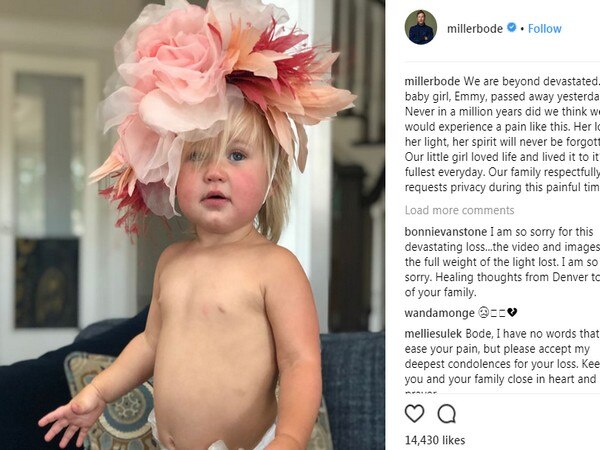 Olympian Bode Miller mourns death of toddler daughter Olympian Bode Miller mourns death of toddler daughter