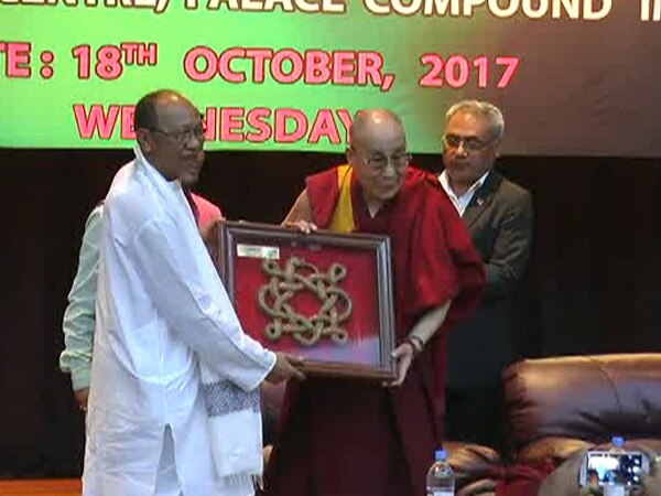 Dalai Lama addresses peace conference in Imphal Dalai Lama addresses peace conference in Imphal