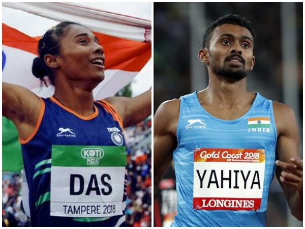 Asian Games: Hima Das, Muhammed Anas get silver in 400m race Asian Games: Hima Das, Muhammed Anas get silver in 400m race