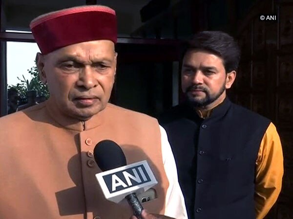 Himachal Assembly Polls: BJP CM candidate Dhumal confident of victory with majority Himachal Assembly Polls: BJP CM candidate Dhumal confident of victory with majority