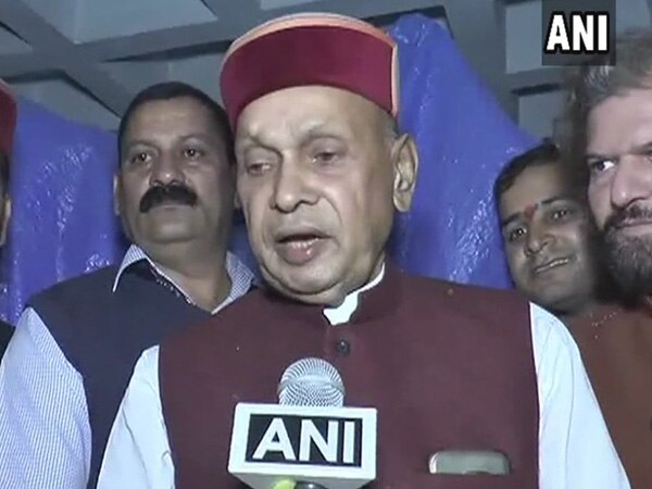 Selected as CM candidate for HP, Dhumal assures BJP victory Selected as CM candidate for HP, Dhumal assures BJP victory
