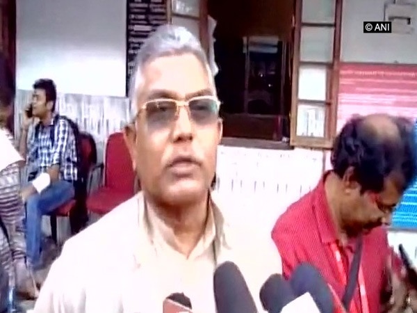 BJP alleges GJM supporters pushed Dilip Ghosh, manhandled two other party workers BJP alleges GJM supporters pushed Dilip Ghosh, manhandled two other party workers