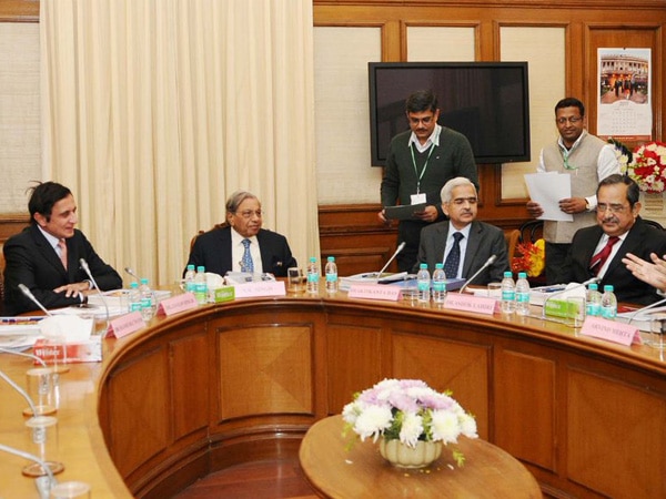 NK Singh chairs first meeting of 15th Finance Commission  NK Singh chairs first meeting of 15th Finance Commission