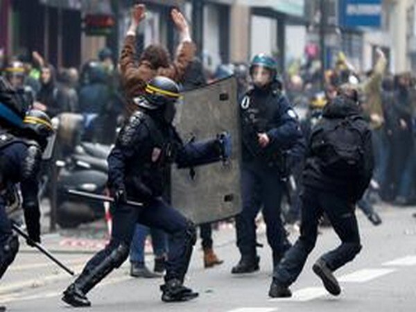 French Railway protests against Macron's labour reforms French Railway protests against Macron's labour reforms