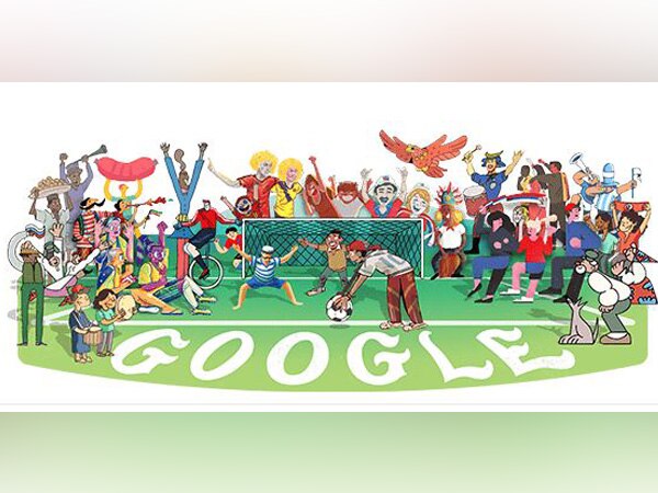 Google honours FIFA WC's cultural diversity with doodle Google honours FIFA WC's cultural diversity with doodle