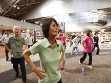 AEON helps solve problems of Japan\'s aging society