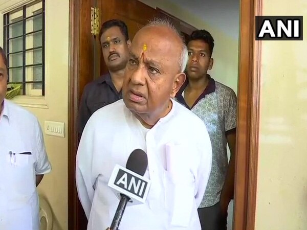 Time will tell whether JDS will become Congress' B team: Gowda   Time will tell whether JDS will become Congress' B team: Gowda