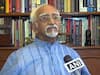 Ansari stays away from Tharoor controversy