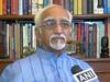 Govt data shows select schemes not reaching Muslims: Ansari 