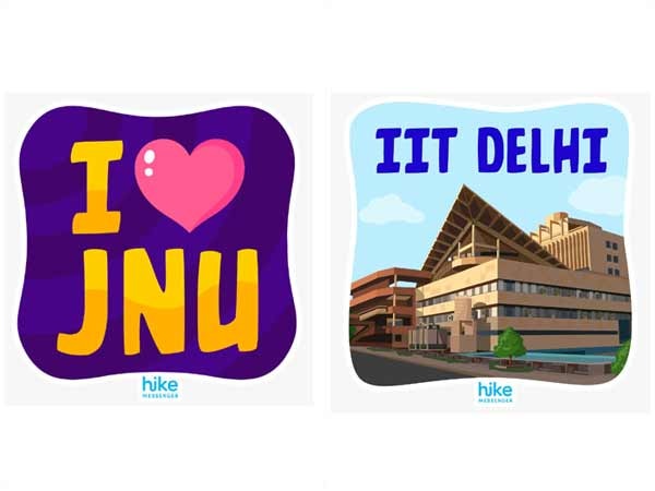 Hike launches personalized stickers for over 500 colleges across India Hike launches personalized stickers for over 500 colleges across India