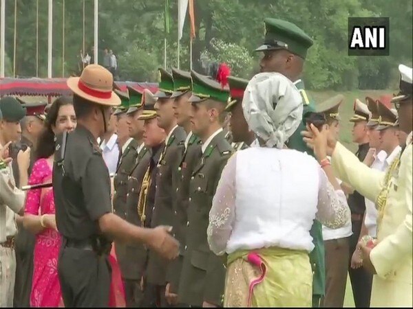 Passing out parade of IMA held in Dehradun Passing out parade of IMA held in Dehradun