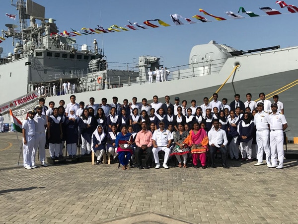 INS Trishul commemorates Navy Day in Oman INS Trishul commemorates Navy Day in Oman