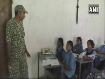 ITBP officials turn teachers in naxal-hit village