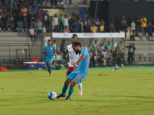 India come back from behind to beat Mauritius 2-1 India come back from behind to beat Mauritius 2-1