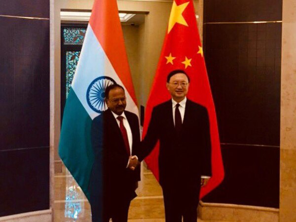 Doval meets China's top diplomat, discusses matters of mutual interest Doval meets China's top diplomat, discusses matters of mutual interest