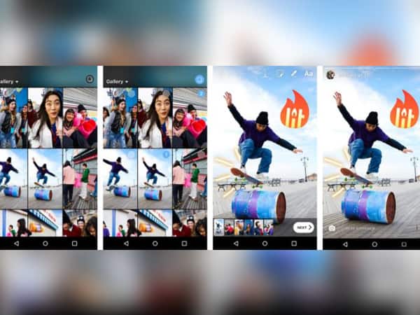 Upload multiple media at once on Insta Stories Upload multiple media at once on Insta Stories