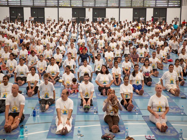 Seychelles celebrates 4th International Yoga Day Seychelles celebrates 4th International Yoga Day