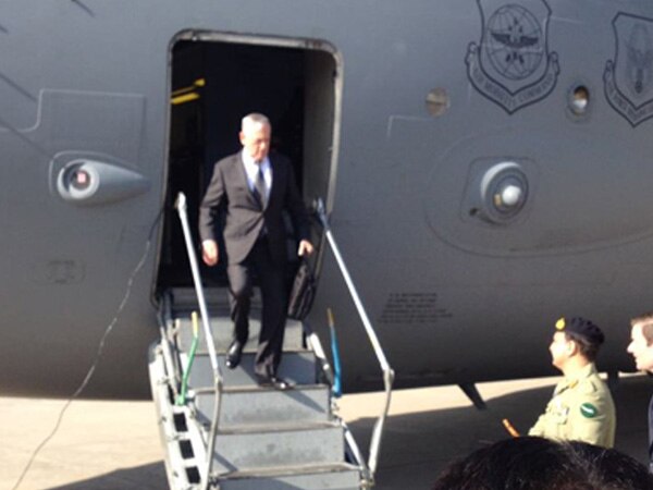 US defence secy Mattis arrives in Pakistan US defence secy Mattis arrives in Pakistan