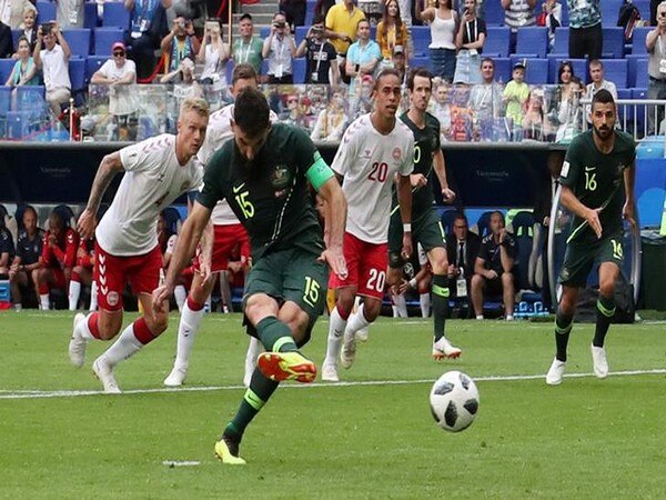 Jedinak penalty earns Australia a draw against Denmark Jedinak penalty earns Australia a draw against Denmark