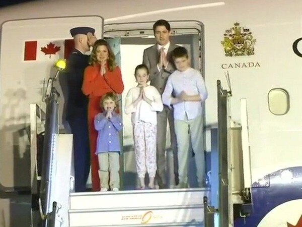 Trudeau arrives in India Trudeau arrives in India